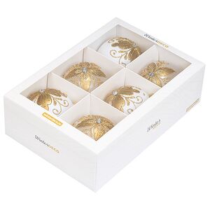 Елочные ПЭТ шары Eterna: Dreamers of Aldaria 10 см, 6 шт Winter Deco фото 3