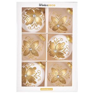 Елочные ПЭТ шары Eterna: Dreamers of Aldaria 10 см, 6 шт Winter Deco фото 6