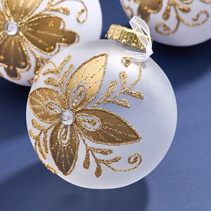 Елочные ПЭТ шары Eterna: Dreamers of Aldaria 10 см, 6 шт Winter Deco фото 4