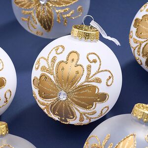 Елочные ПЭТ шары Eterna: Dreamers of Aldaria 10 см, 6 шт Winter Deco фото 2