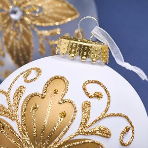 Елочные ПЭТ шары Eterna: Dreamers of Aldaria 10 см, 6 шт Winter Deco фото 5