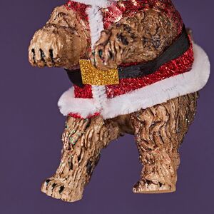 Елочная игрушка Кот Гаспар в жилетке 12 см в подарочной коробке, стекло Winter Deco фото 10