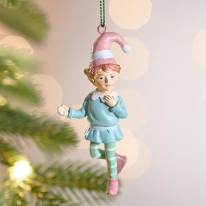 Елочная игрушка Эльф Келвин из Гундабада 10 см Winter Deco фото 1