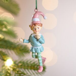 Елочная игрушка Эльф Келвин из Гундабада 10 см Winter Deco фото 3