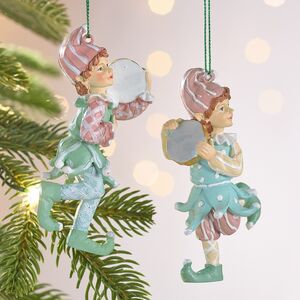 Набор елочных игрушек Эльфы из Гундабада 11 см, 2 шт Winter Deco фото 3