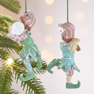 Набор елочных игрушек Эльфы из Гундабада 11 см, 2 шт Winter Deco фото 7