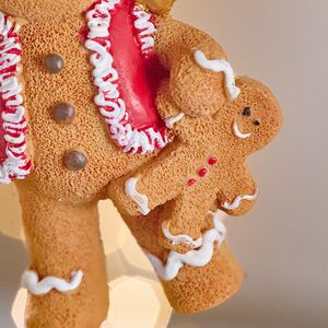 Набор елочных игрушек Пряничные Человечки - Мэтью и Лэсси 9 см, 2 шт  Winter Deco фото 5