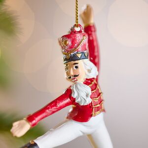 Елочная игрушка Щелкунчик в танце - Дол Гулдур 12 см Winter Deco фото 2