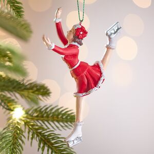Елочная игрушка Девушка Миранда на коньках 14 см Winter Deco фото 3