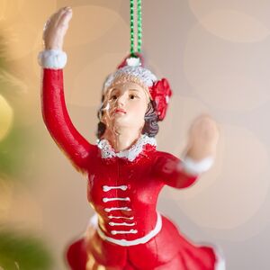 Елочная игрушка Девушка Миранда на коньках 14 см Winter Deco фото 2