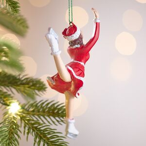 Елочная игрушка Девушка Миранда на коньках 14 см Winter Deco фото 4