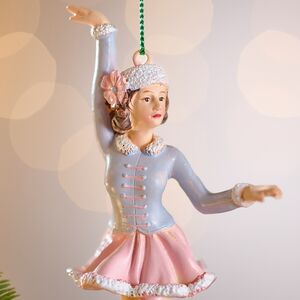 Елочная игрушка Девушка Люсинда на коньках 14 см Winter Deco фото 2