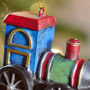 Елочная игрушка Паровозик - Childrens World 7 см Winter Deco фото 5