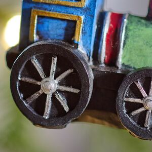 Елочная игрушка Паровозик - Childrens World 7 см Winter Deco фото 6