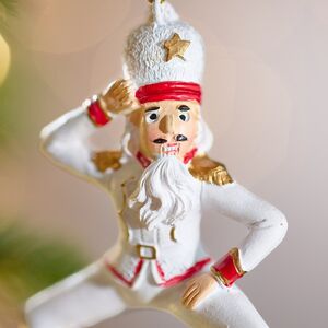 Елочная игрушка Щелкунчик - Танцор из Страны Сладостей 10 см Winter Deco фото 2