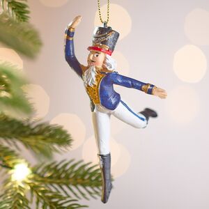 Елочная игрушка Щелкунчик - Танцор из города Зайфен 12 см Winter Deco фото 1