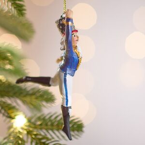 Елочная игрушка Щелкунчик - Танцор из города Зайфен 12 см Winter Deco фото 4