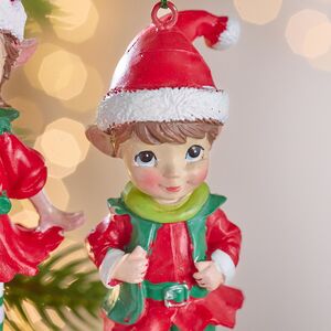 Набор елочных игрушек Эльфы: Данте и Ванда 10 см, 2 шт Winter Deco фото 4