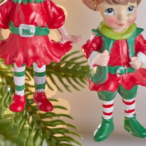 Набор елочных игрушек Эльфы: Данте и Ванда 10 см, 2 шт Winter Deco фото 5