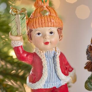 Набор елочных игрушек Берти и Блэйк на коньках 10 см, 2 шт Winter Deco фото 4