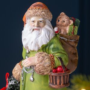 Декоративная фигурка Дед Мороз с подарками - Christmas Fairyland 15 см Winter Deco фото 2