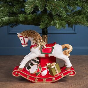 Подставка для елки Лошадка-Качалка - Enchantmas 47*40 см, диаметр ствола до 3.8 см Winter Deco фото 1