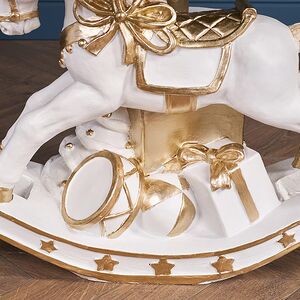 Подставка для елки Лошадка-Качалка с подарками - Enchantmas 47*40 см, диаметр ствола до 3.8 см Winter Deco фото 5