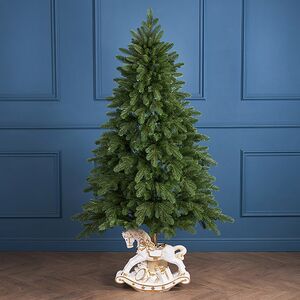 Подставка для елки Лошадка-Качалка с подарками - Enchantmas 47*40 см, диаметр ствола до 3.8 см Winter Deco фото 2