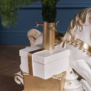 Подставка для елки Лошадка-Качалка с подарками - Enchantmas 47*40 см, диаметр ствола до 3.8 см Winter Deco фото 6