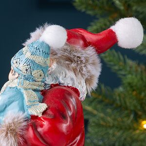 Фигурка Дед Мороз с Каем и Гердой - Merry Christmas 23 см Winter Deco фото 6