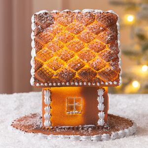 Пряничный Домик с подсветкой Ginger Wonders 13 см Winter Deco фото 6