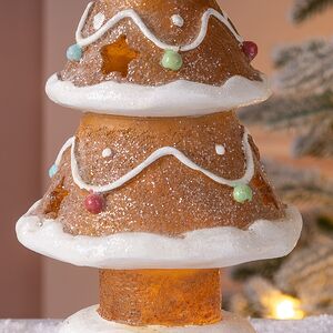 Светящаяся фигурка Елочка - Ginger Wonders 27 см Winter Deco фото 2