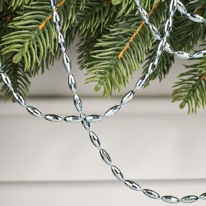 Бусы на елку Radiance 270 см голубые, пластиковые Winter Deco фото 2