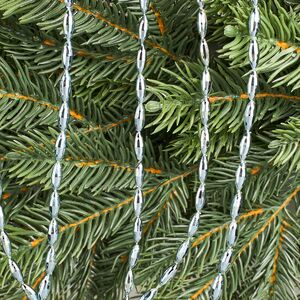 Бусы на елку Radiance 270 см голубые, пластиковые Winter Deco фото 3