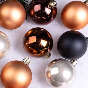 Елочные шары Gracy - Ночной Каприз 6 см, 30 шт, пластик Winter Deco фото 2