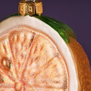 Елочные игрушки Фрукты - Lemonade Cocktail 11 см, 3 шт, стекло Winter Deco фото 5