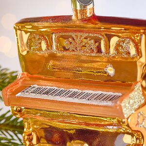 Елочная игрушка Фортепиано - Vintage Ensemble 10 см, стекло Winter Deco фото 2