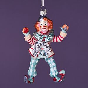 Елочная игрушка Клоун - Circus Roncalli 14 см, стекло Winter Deco фото 8
