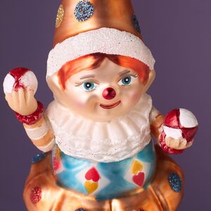 Елочные игрушки Клоуны Марсо - Circus Roncalli 17 см, 2 шт, стекло Winter Deco фото 2