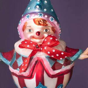 Елочные игрушки Клоуны Марсо - Circus Roncalli 17 см, 2 шт, стекло Winter Deco фото 4