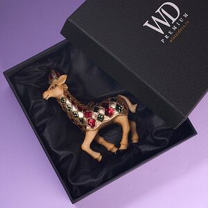 Елочная игрушка Жираф Тонги - Circus Roncalli 12 см, стекло Winter Deco фото 3