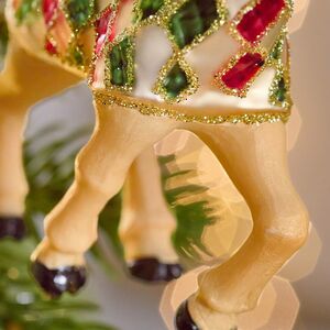 Елочная игрушка Жираф Тонги - Circus Roncalli 12 см, стекло Winter Deco фото 6