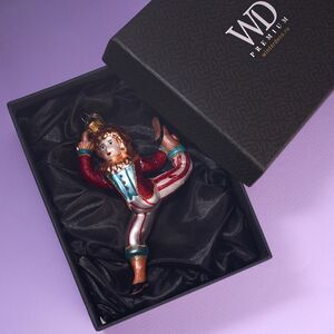 Елочная игрушка Гимнаст Альфредо - Circus Roncalli 13 см, стекло Winter Deco фото 3