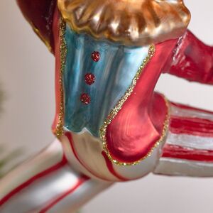 Елочная игрушка Гимнаст Альфредо - Circus Roncalli 13 см, стекло Winter Deco фото 4