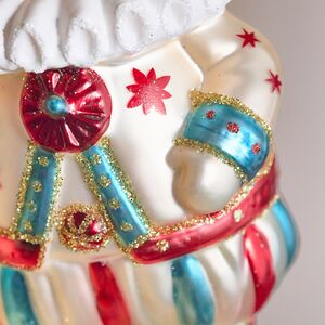 Елочная игрушка Клоун с Леденцом - Circus Roncalli 12 см, стекло Winter Deco фото 6