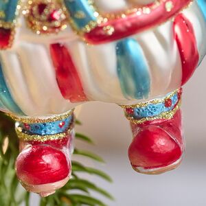 Елочная игрушка Клоун с Леденцом - Circus Roncalli 12 см, стекло Winter Deco фото 7