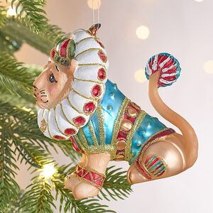 Елочная игрушка Лев Леотин - Circus Roncalli 11 см, стекло Winter Deco фото 4