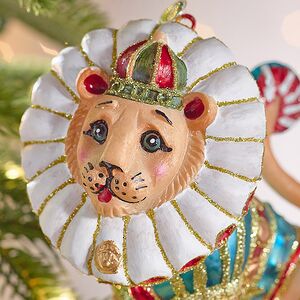 Елочная игрушка Лев Леотин - Circus Roncalli 11 см, стекло Winter Deco фото 2