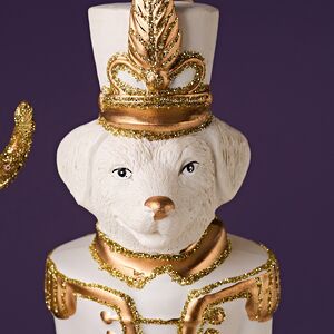 Елочные игрушки Звери Щелкунчики 18 см, 3 шт, стекло Winter Deco фото 8