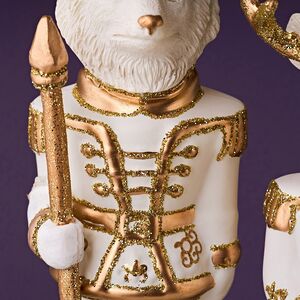 Елочные игрушки Звери Щелкунчики 18 см, 3 шт, стекло Winter Deco фото 5